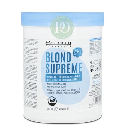 Decoloración Blond Supreme Salerm Cosmetics Polvo decolante Capilar