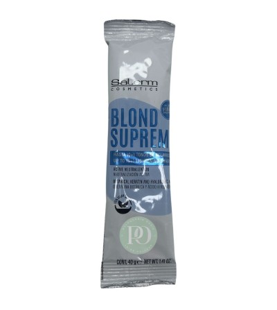 Sobre Decoloración Blond Supreme Salerm