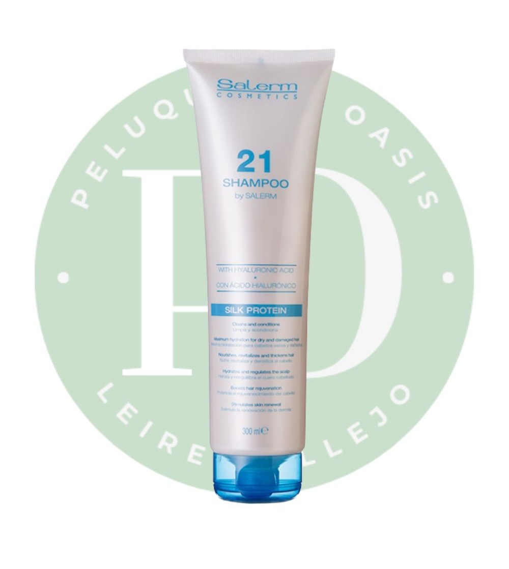 Champú Salerm 21 300ml con ácido hialurónico