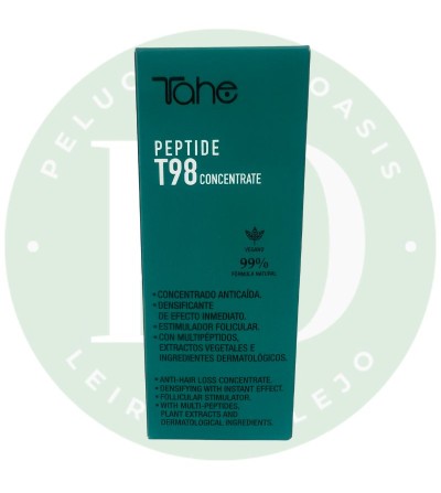 Concentrado anticaída densificante con multipéptidos Peptide T98 50ml