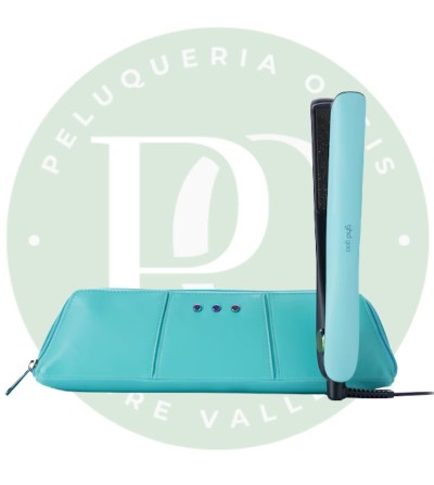 Plancha de pelo ghd gold azul turquesa (Placas 26mm)