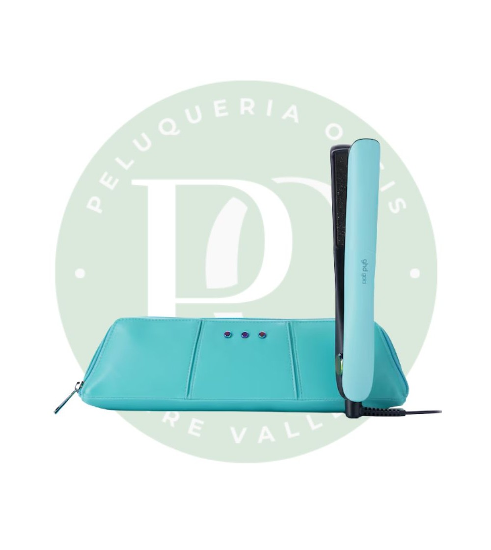 Plancha de pelo ghd gold azul turquesa (Placas 26mm)