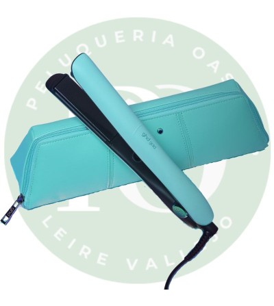 Plancha de pelo ghd gold azul turquesa (Placas 26mm)
