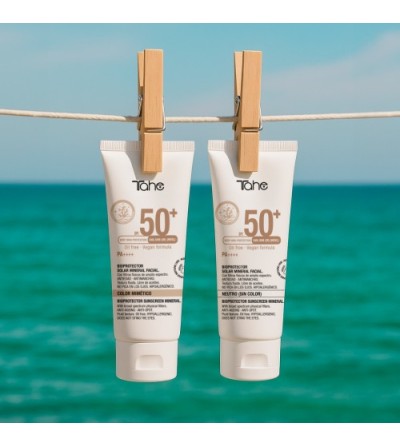 Bioprotector Solar Mineral Facial 50+ Color Mimético Tahe
