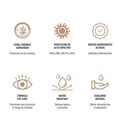 Bioprotector Solar Mineral Facial 50+ Color Mimético Tahe