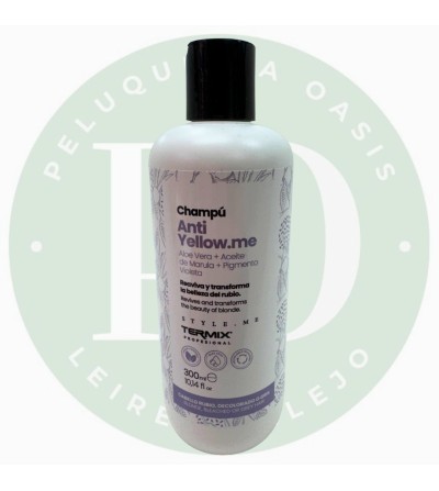 TERMIX Champú Anti Yellow.me  para un Rubio Frío, Platinado y Luminoso