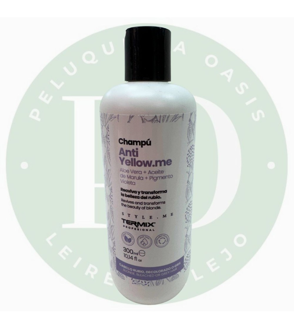 TERMIX Champú Anti Yellow.me  para un Rubio Frío, Platinado y Luminoso TERMIX Champú Anti Yellow.me  para un Rubio Frío, Platinado y Luminoso