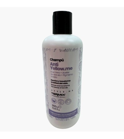 TERMIX Champú Anti Yellow.me  para un Rubio Frío, Platinado y Luminoso TERMIX Champú Anti Yellow.me  para un Rubio Frío, Platinado y Luminoso