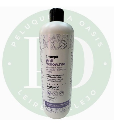 TERMIX Champú Anti Yellow.me  para un Rubio Frío, Platinado y Luminoso
