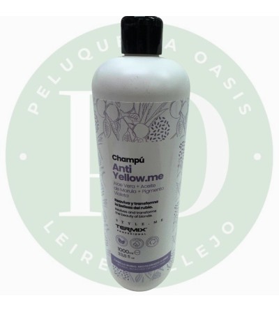 TERMIX Champú Anti Yellow.me  para un Rubio Frío, Platinado y Luminoso TERMIX Champú Anti Yellow.me  para un Rubio Frío, Platinado y Luminoso