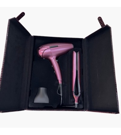 Set Deluxe GHD Cherry Chic. Plancha Chronos y Secador Helios Set Deluxe GHD Cherry Chic. Plancha Chronos y Secador Helios