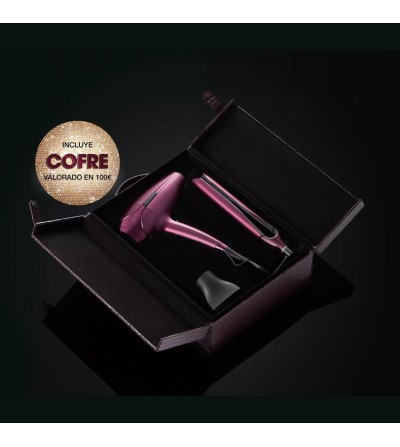 Set Deluxe GHD Cherry Chic. Plancha Chronos y Secador Helios Set Deluxe GHD Cherry Chic. Plancha Chronos y Secador Helios