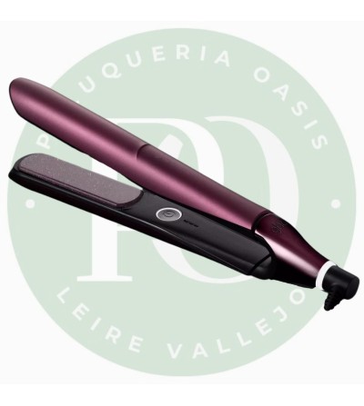 GHD Chronos Cherry Chic: Styler profesional 3X más rápida para peinados HD de 24 horas y máximo brillo.