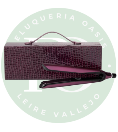 GHD Chronos Cherry Chic: Styler profesional 3X más rápida para peinados HD de 24 horas y máximo brillo.