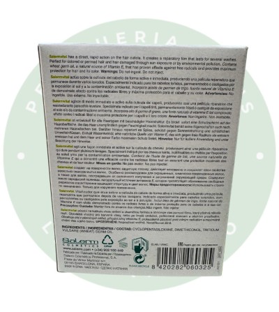 Salermvital Ampollas 4x | Nutrición, Brillo y Suavidad Instantánea