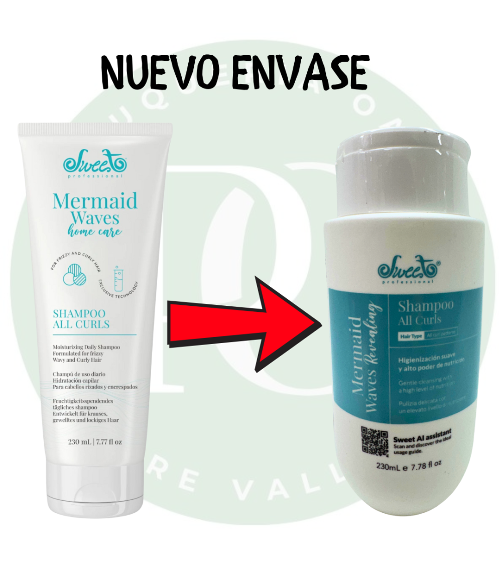 Champú Mermaid Waves de Sweet Professional
