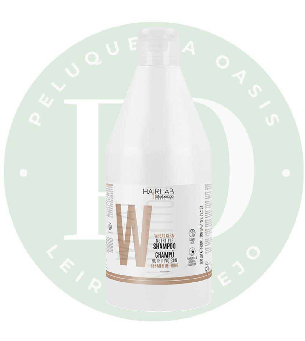 Salerm Hairlab Champú Germen de Trigo | Nutrición para Cabello Seco