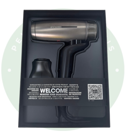 Secador GHD Speed Negro Titanio: Potencia Profesional y Acabado de Lujo