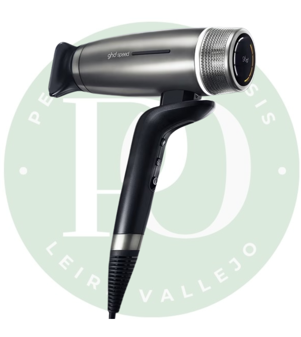 Secador GHD Speed Negro Titanio: Potencia Profesional y Acabado de Lujo