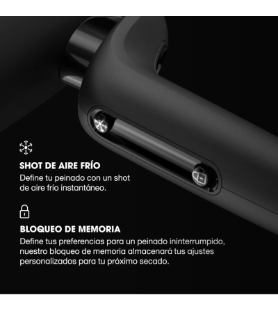 Secador GHD Speed Negro : Potencia Profesional y Acabado de Lujo