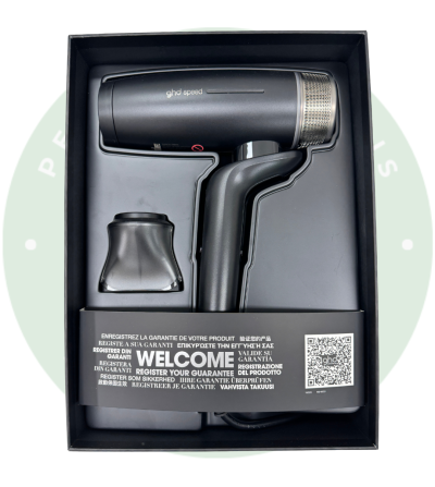 Secador GHD Speed Negro : Potencia Profesional y Acabado de Lujo