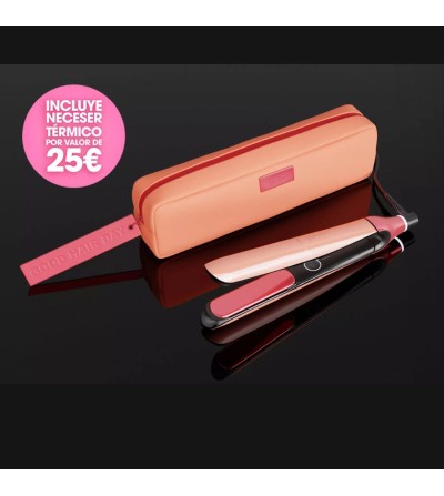 GHD Chronos Sunkissed Peach - Plancha de Pelo Profesional HD Motion-Responsive Edición Limitada