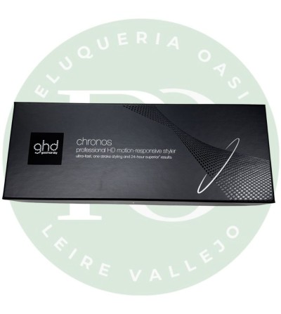 Plancha de pelo GDH Chronos Negra